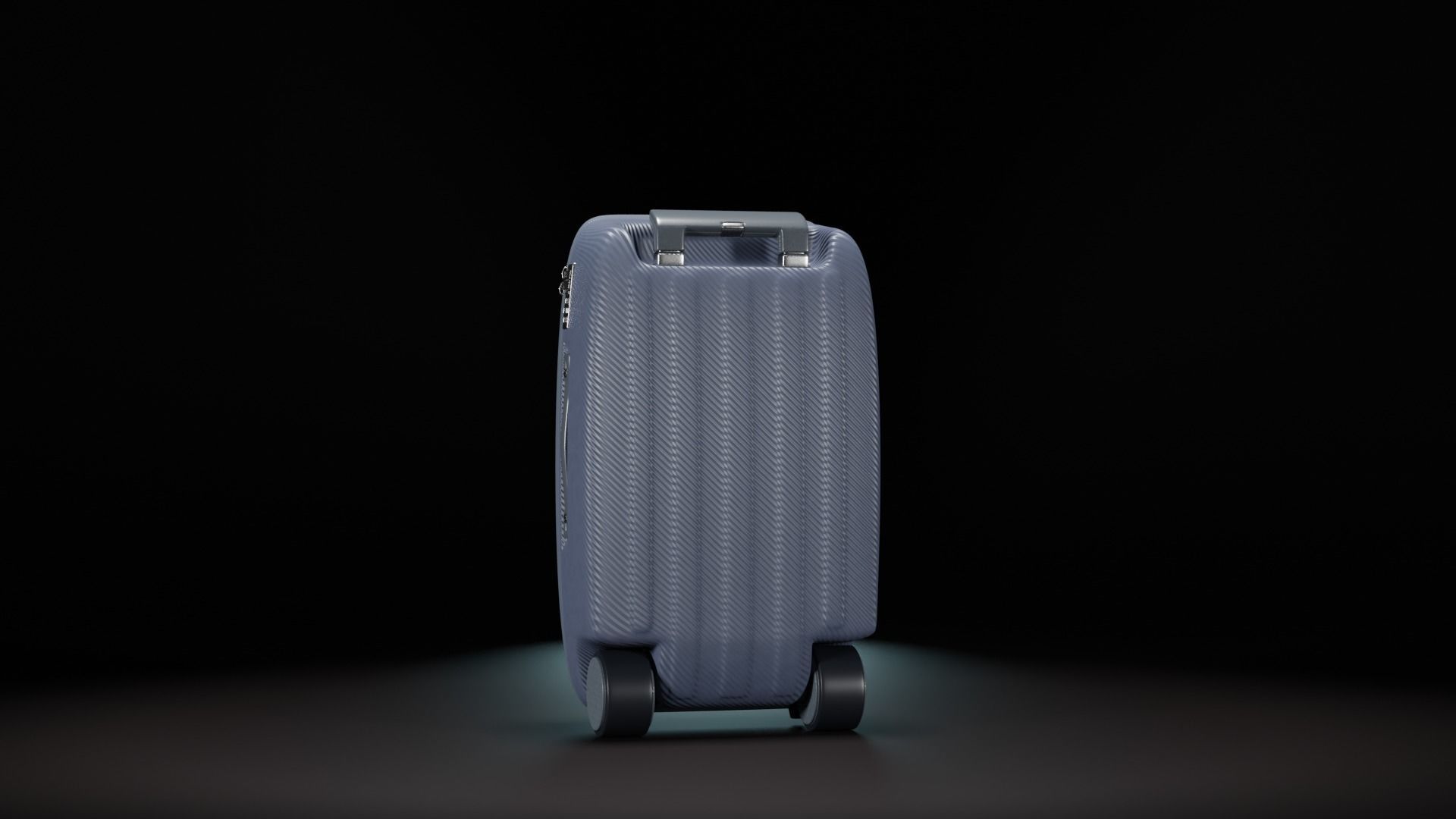 Travel Suitcase Mark 3D model_17