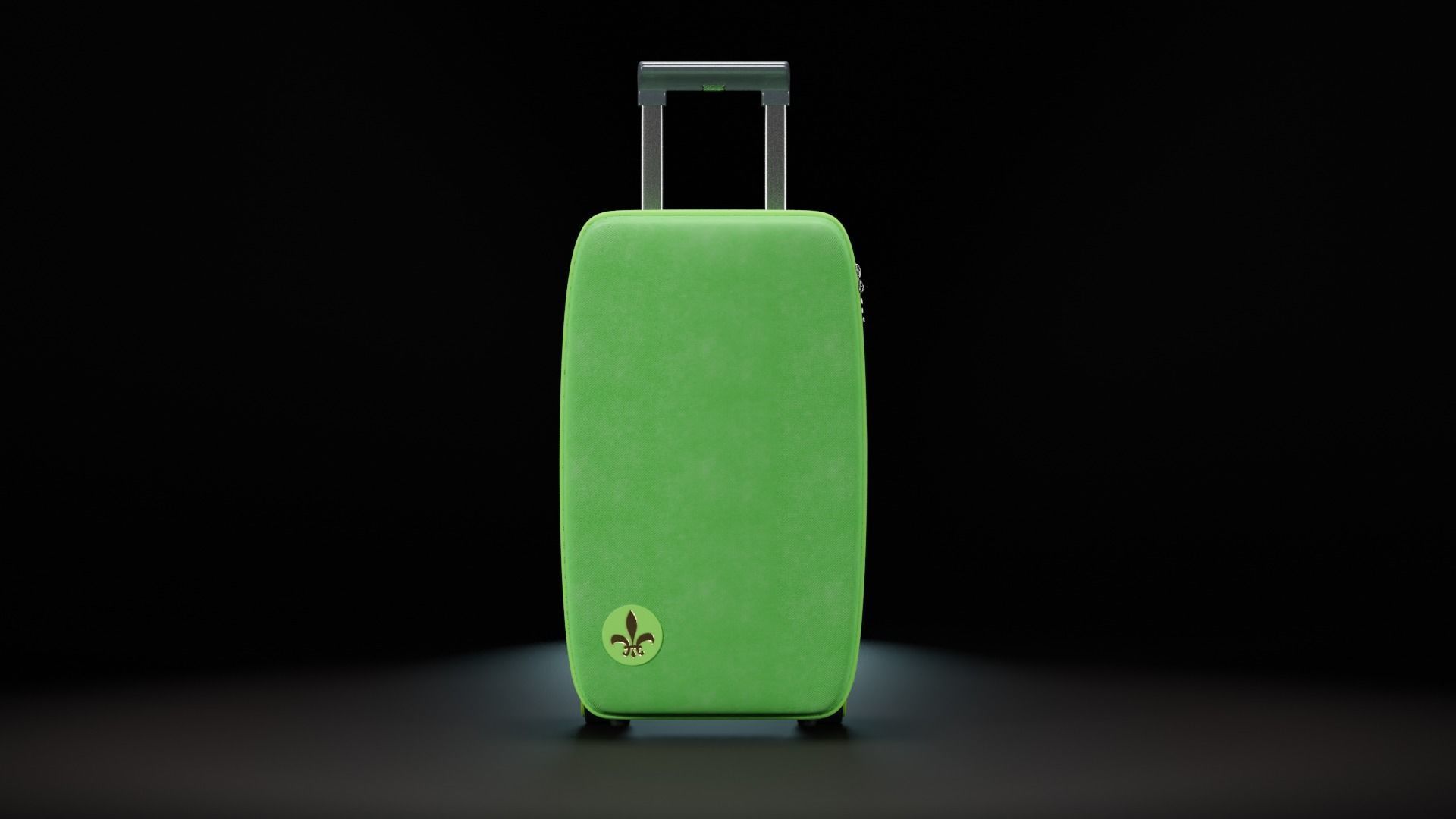 Travel Suitcase Mark 3D model_7