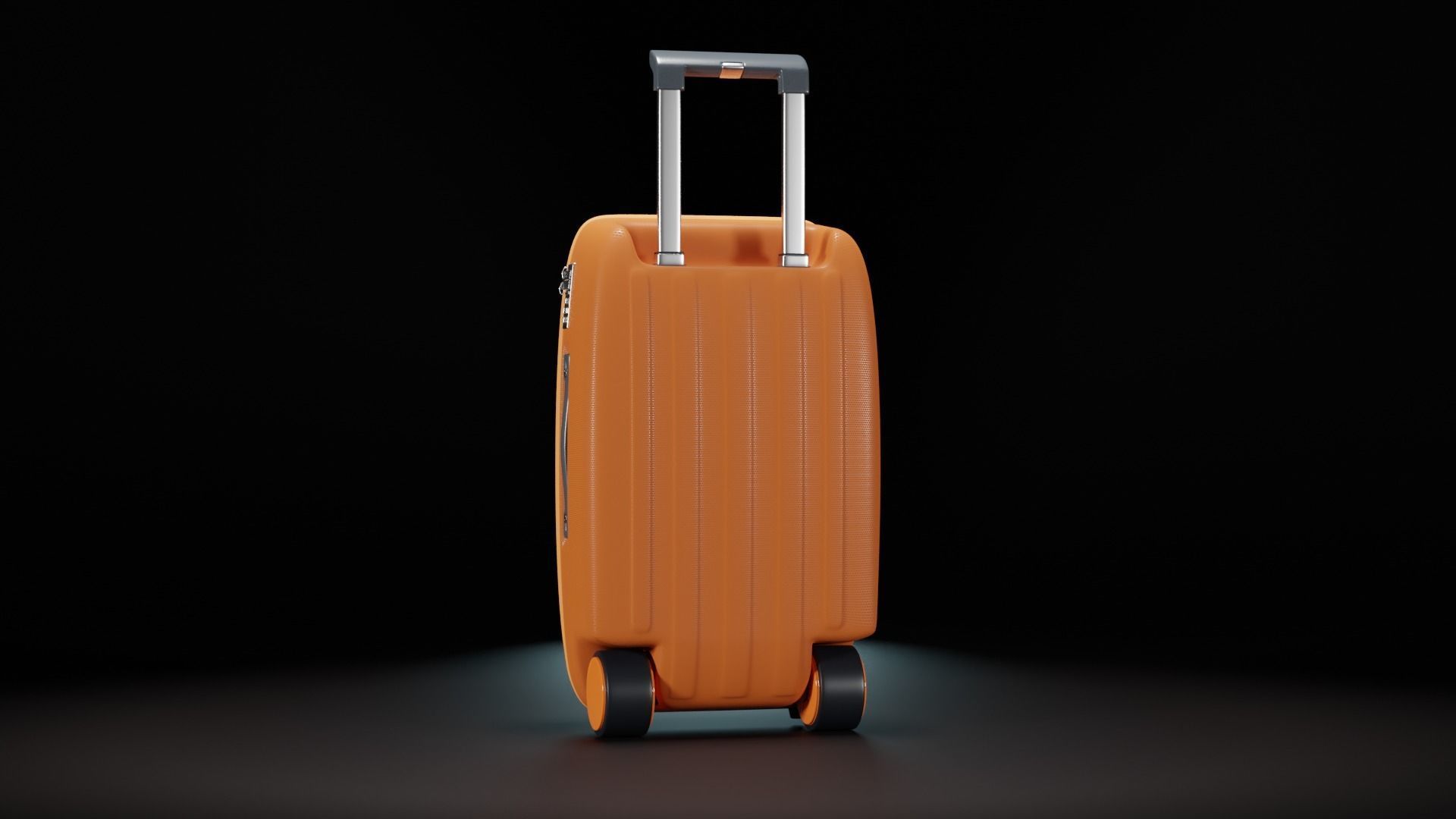 Travel Suitcase Mark 3D model_12