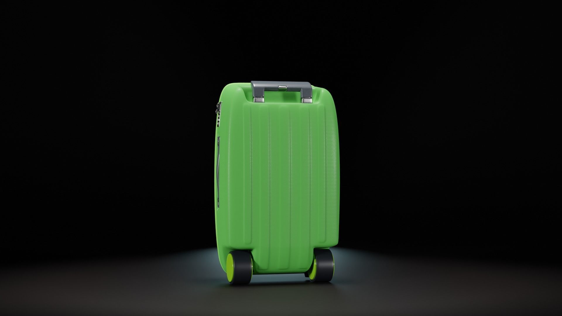 Travel Suitcase Mark 3D model_16
