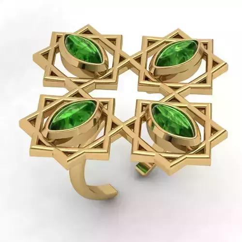 3d-model array ring  3D print model