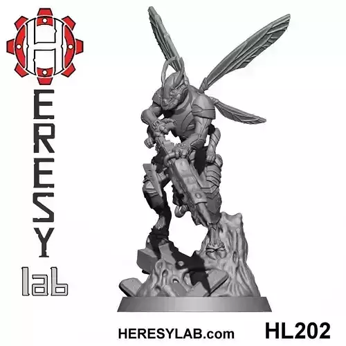 HL202 - Greater God Wasp 3 3D print model
