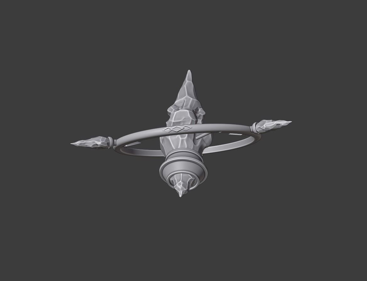 Aetheryte Crystal - Final Fantasy XIV - 3D printable model 3D print model_6