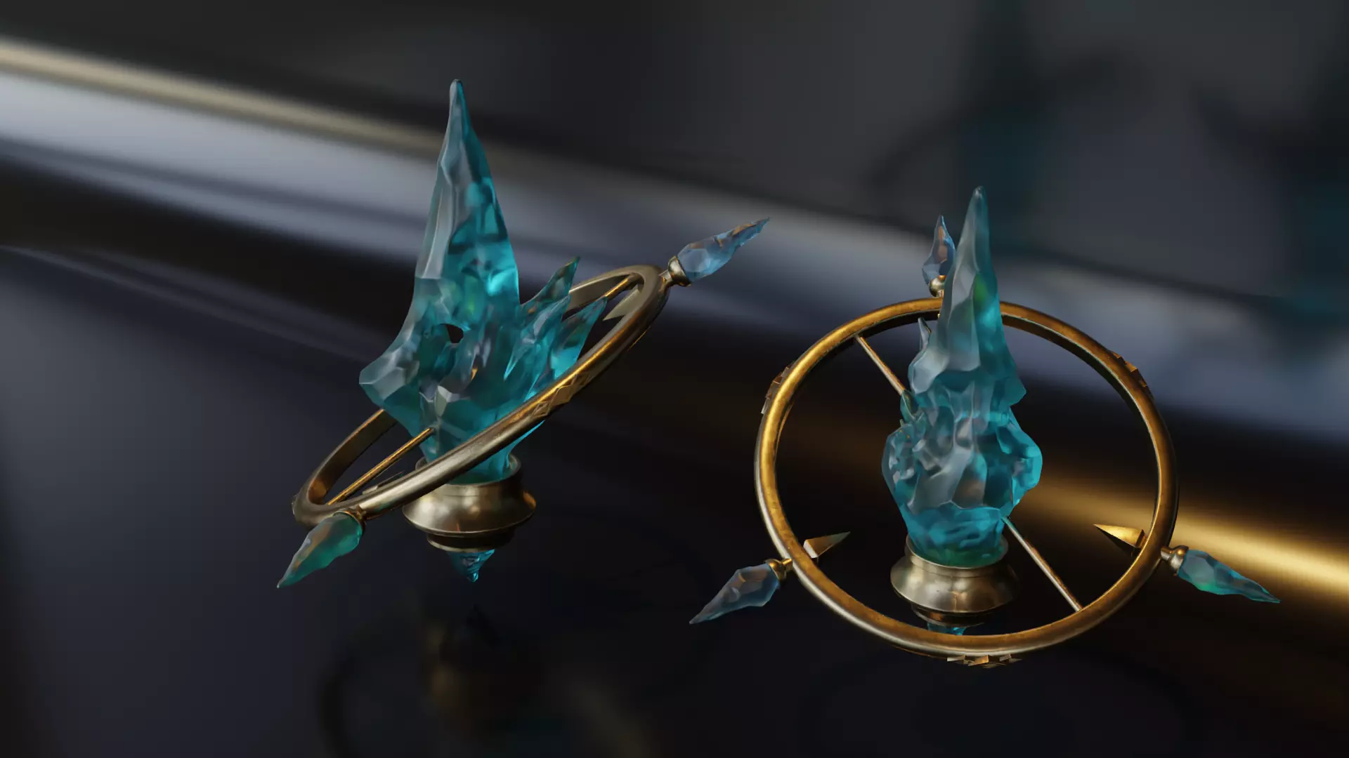 Aetheryte Crystal - Final Fantasy XIV - 3D printable model 3D print model_0