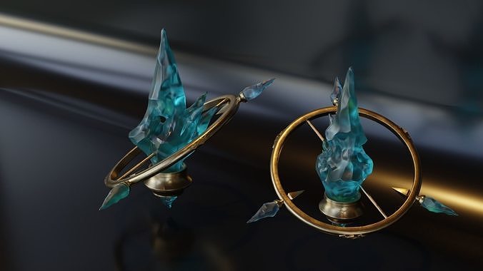 Aetheryte Crystal - Final Fantasy XIV - 3D printable model 3D print model
