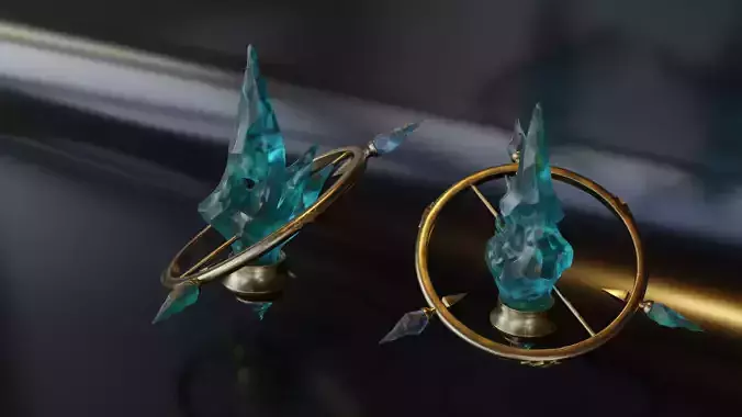 Aetheryte Crystal - Final Fantasy XIV - 3D printable model 3D print model