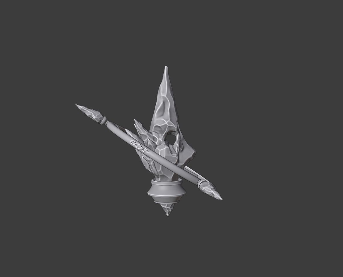 Aetheryte Crystal - Final Fantasy XIV - 3D printable model 3D print model_7