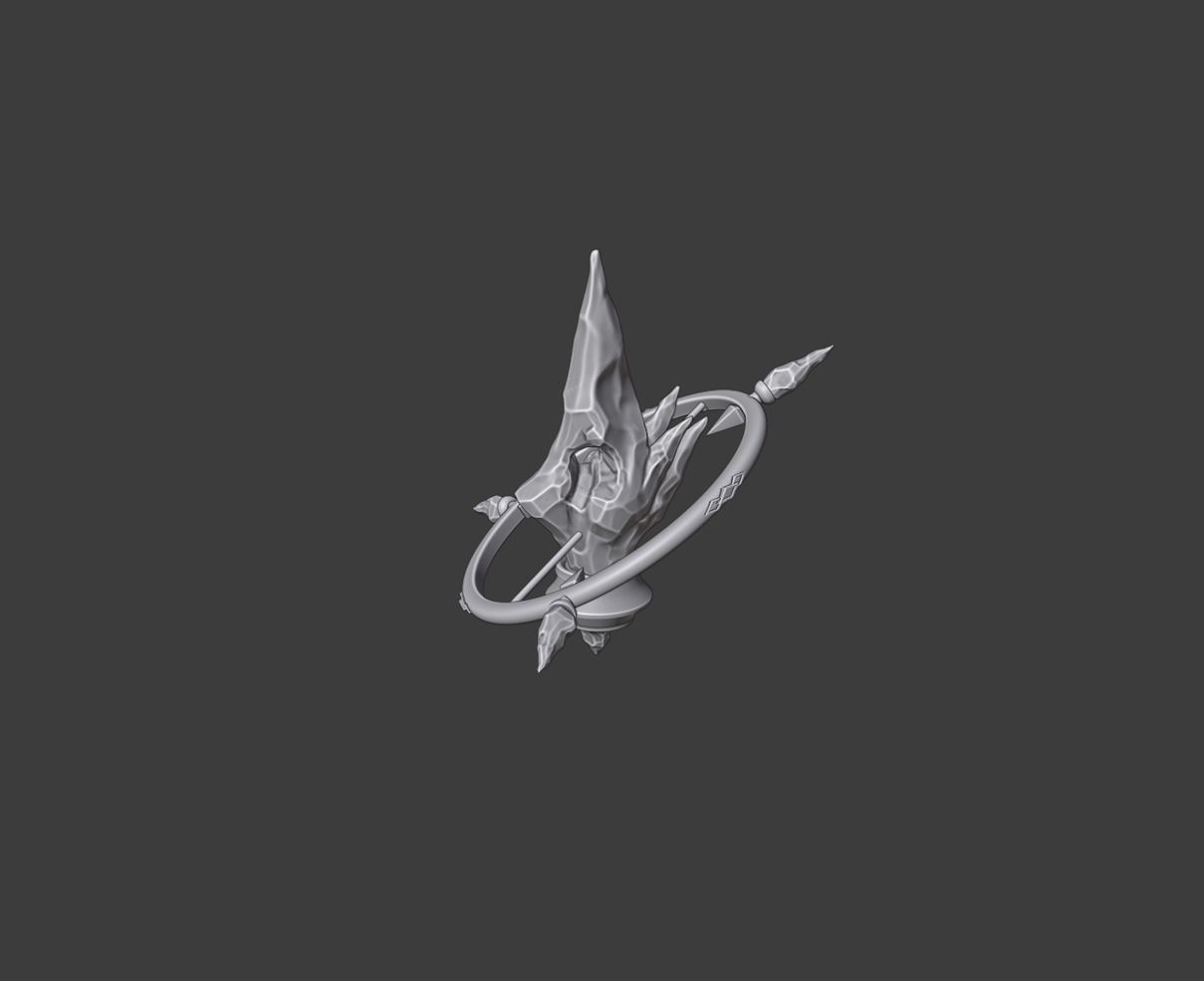 Aetheryte Crystal - Final Fantasy XIV - 3D printable model 3D print model_3