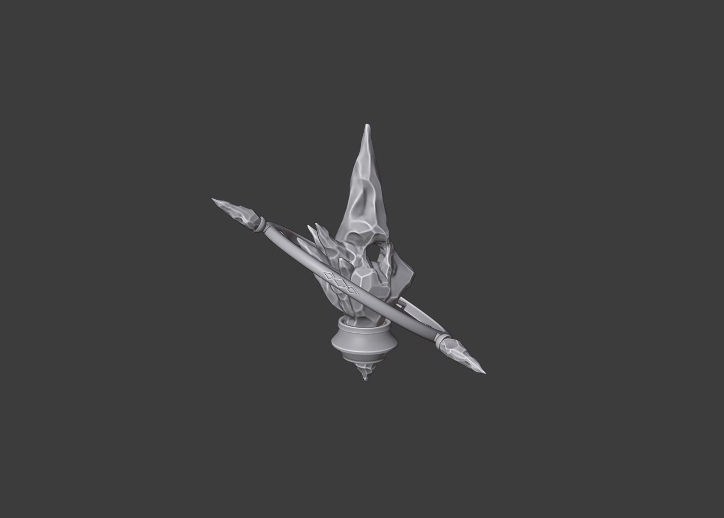 Aetheryte Crystal - Final Fantasy XIV - 3D printable model 3D print model_5
