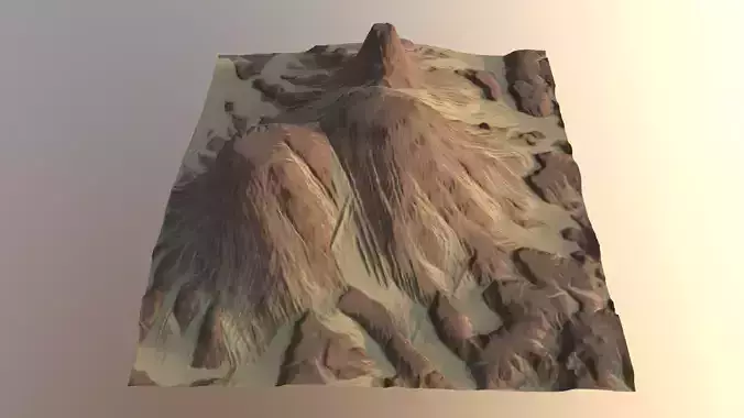 Eroded Desert Cliffs