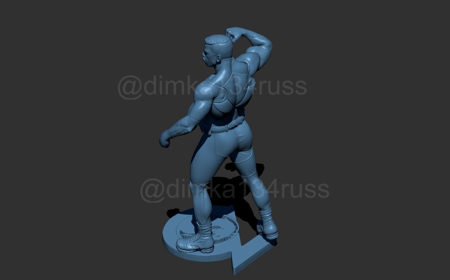 mortal kombat jax 3D print model_14