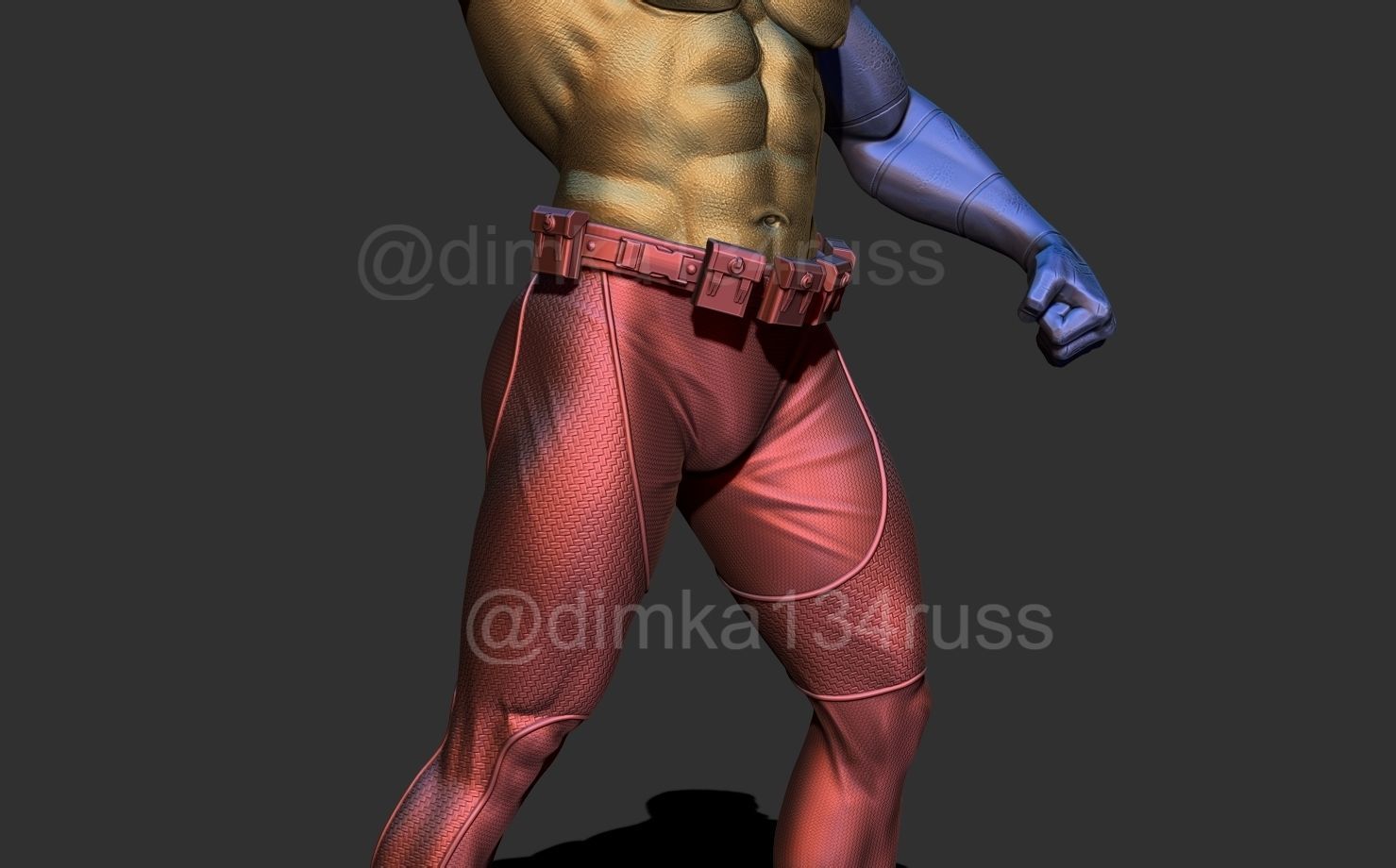 mortal kombat jax 3D print model_3