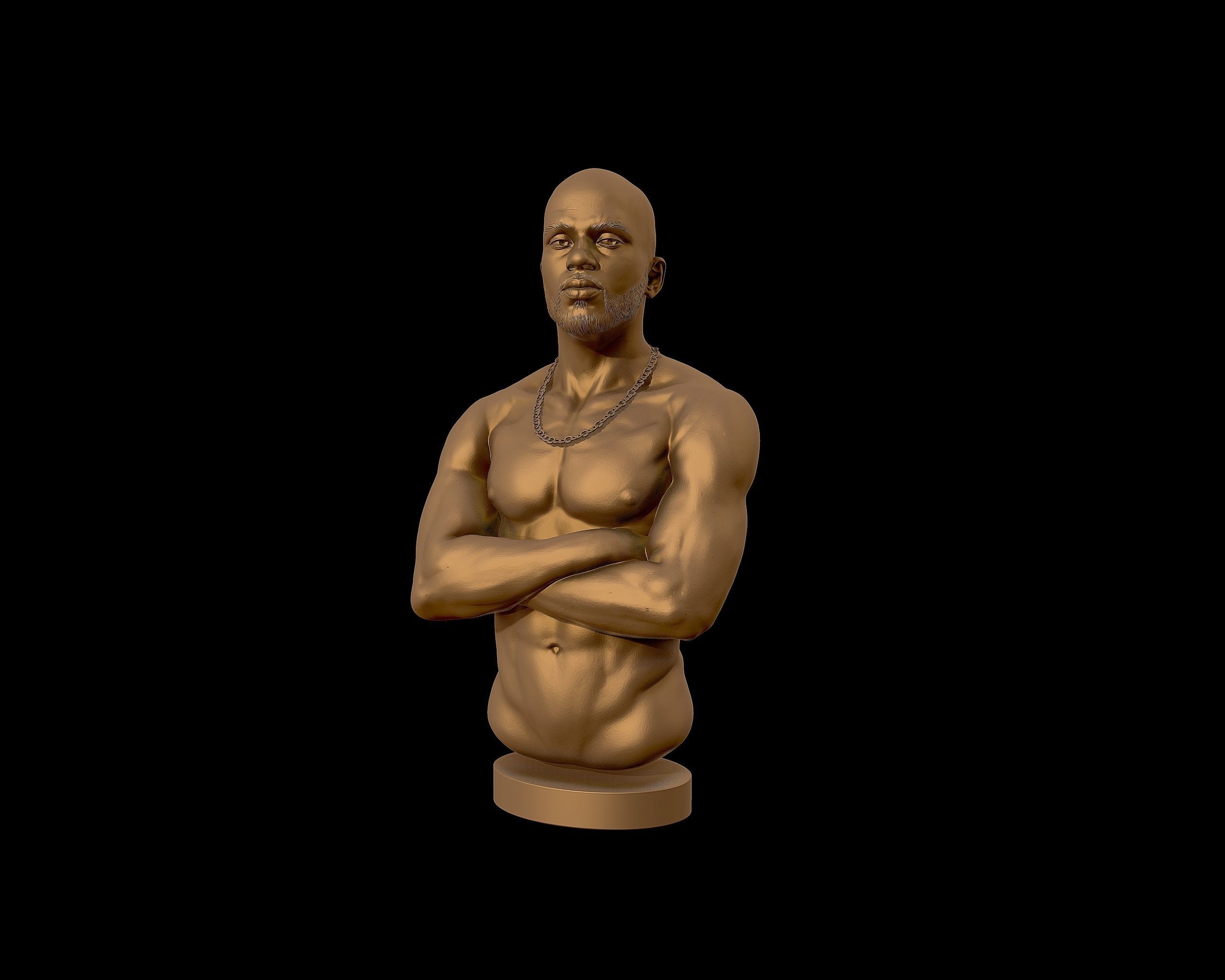 DMX Bust model2 3D model 3D printable CGTrader
