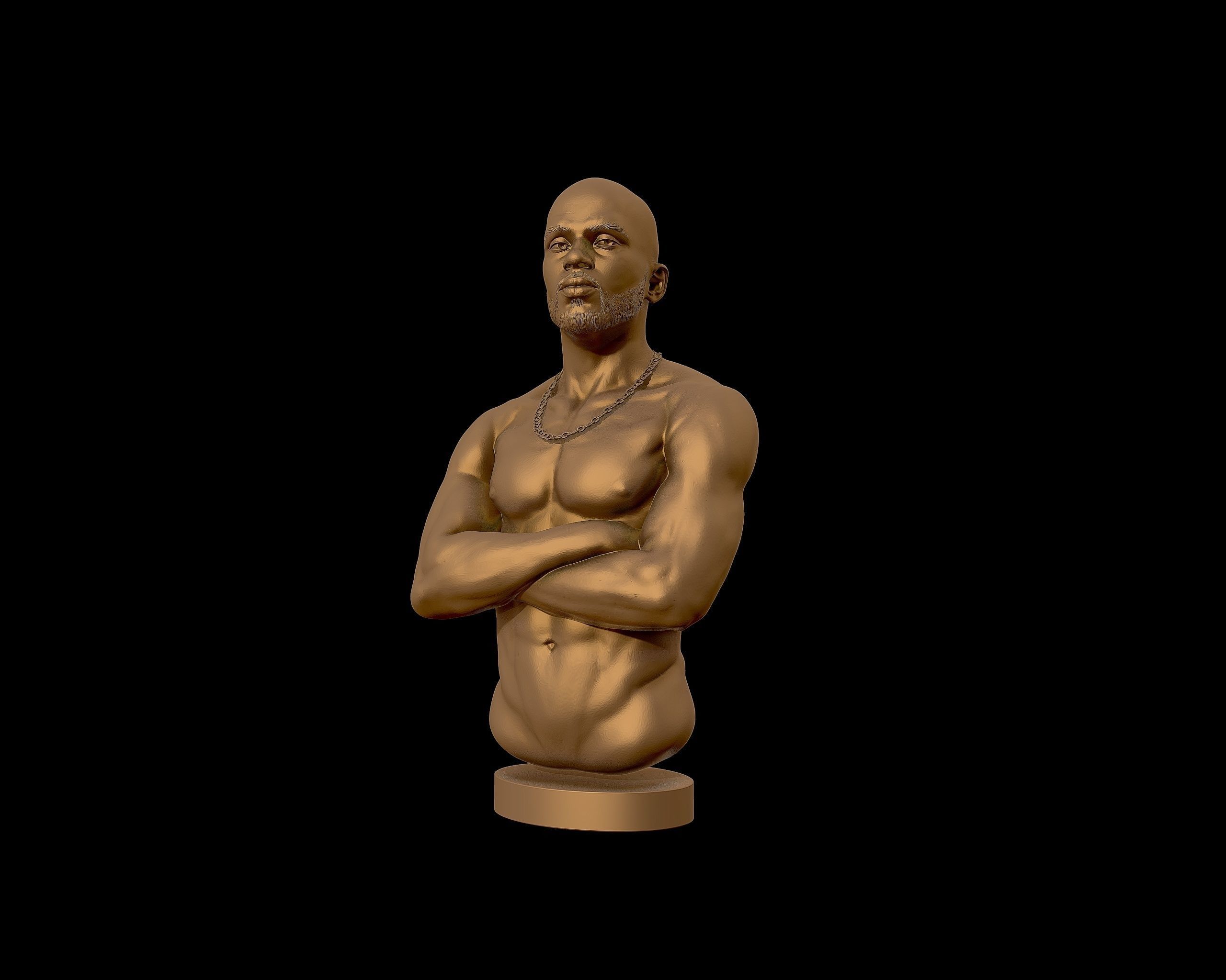 DMX Bust model2 3D print model_30