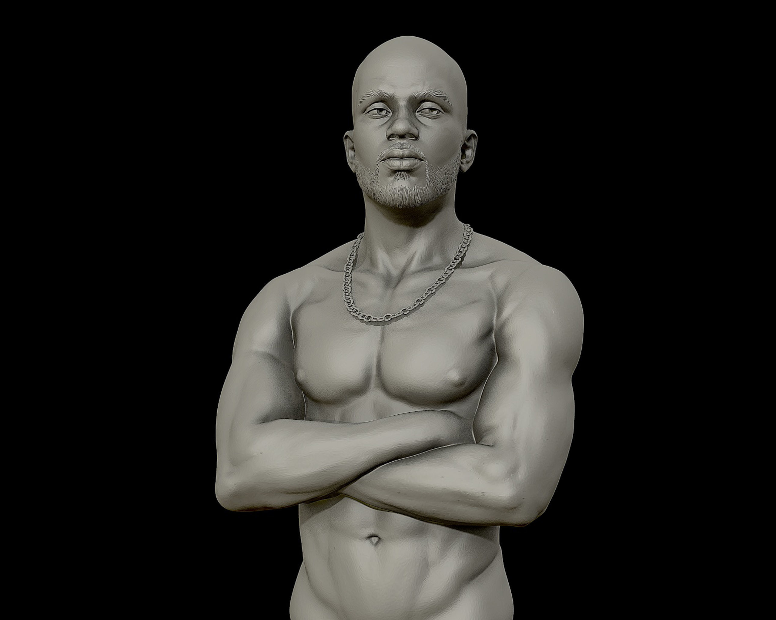 DMX Bust model2 3D model 3D printable CGTrader