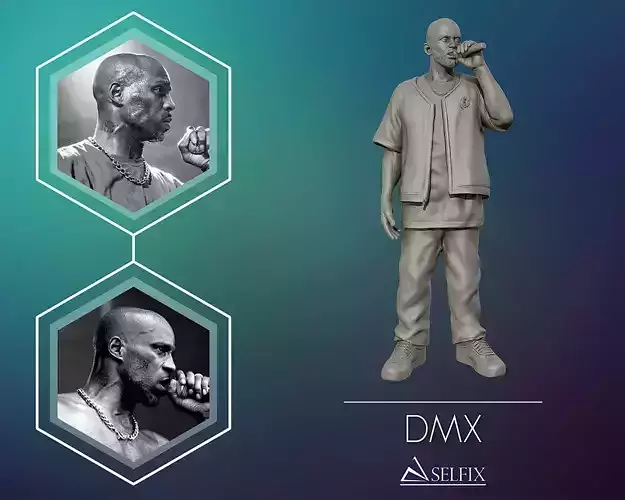 DMX  full-body sculpture 3D print model