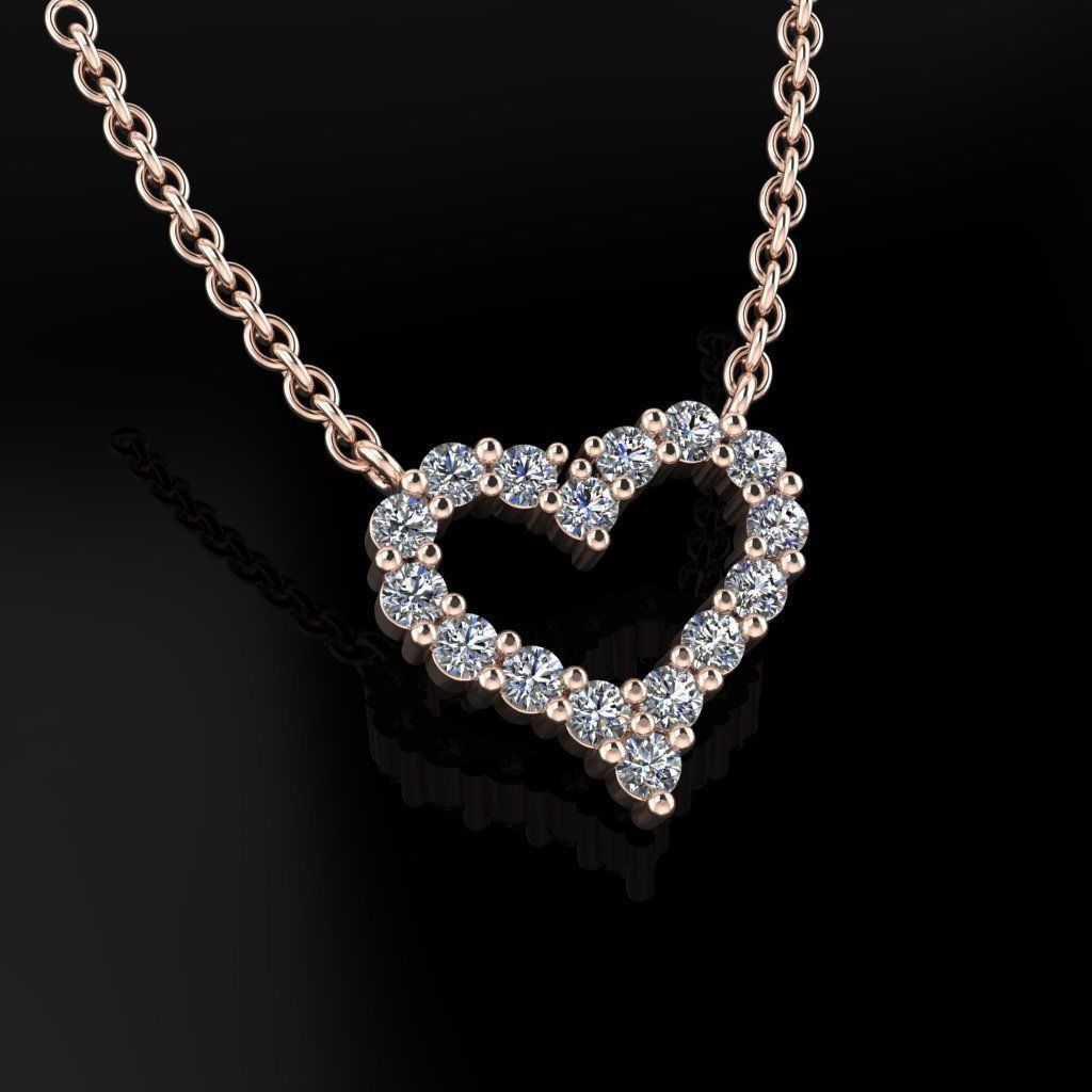 Tiffany Heart 3D print model_1