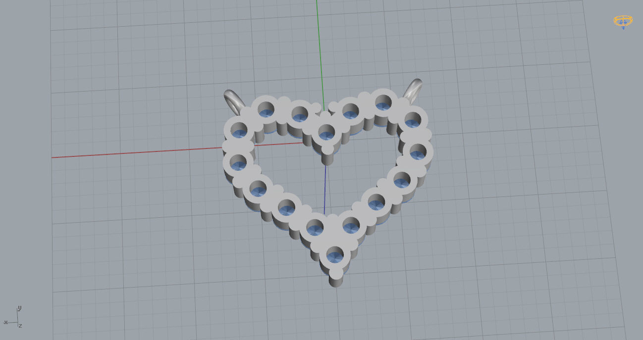 Tiffany Heart 3D print model_10