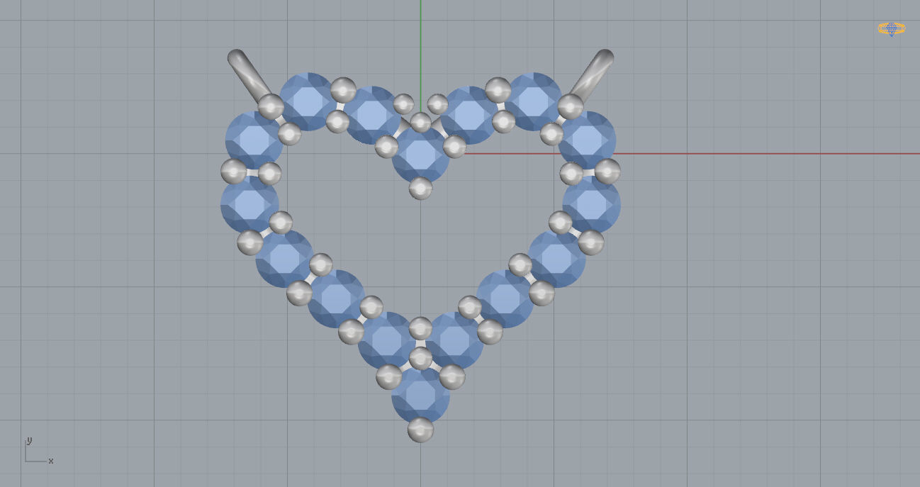 Tiffany Heart 3D print model_6