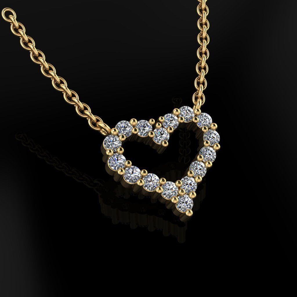 Tiffany Heart 3D print model_2