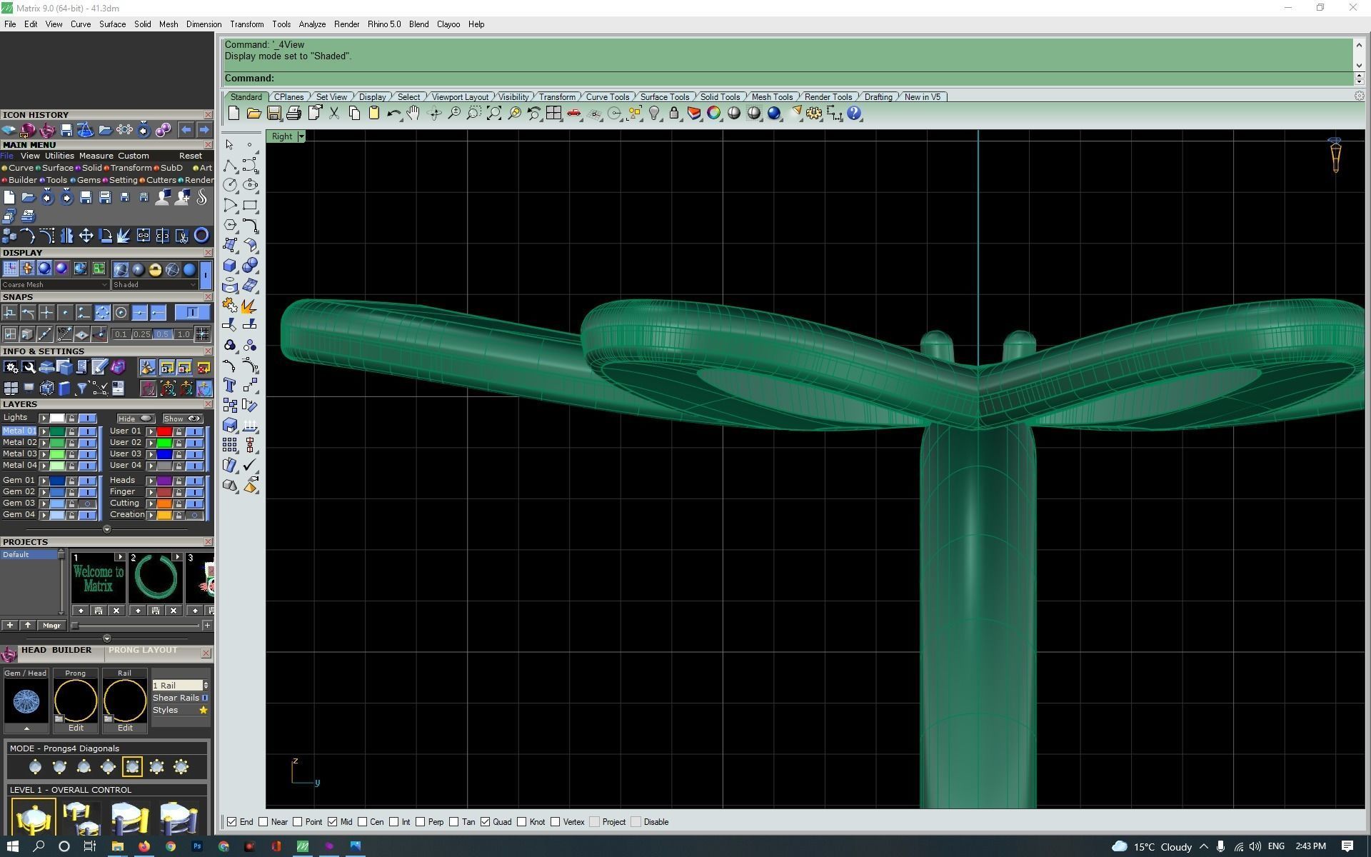 3d-model flower ring 3D print model_13