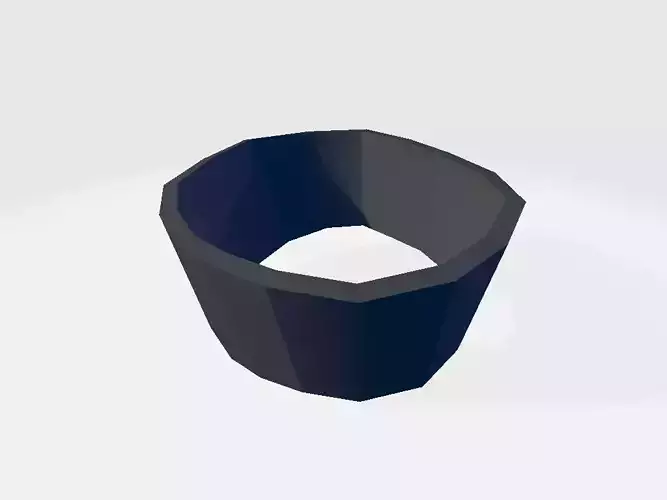 Right Leg Military Band Wrap Low-poly 3D model