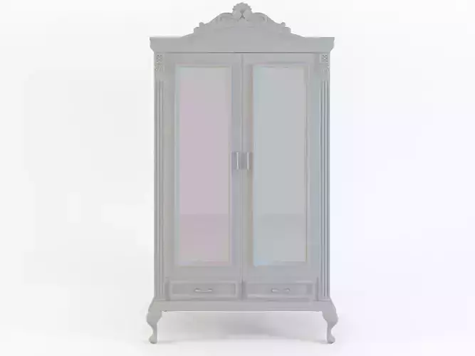 Szafa glamour 3D model