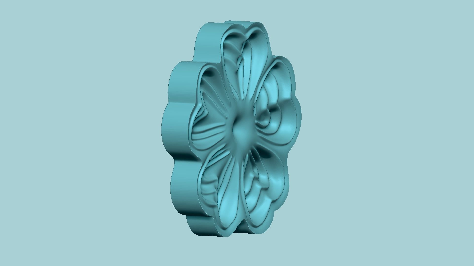 Heart Flower - Molding Arrangement EVA Foam Craft Free 3D print model_3