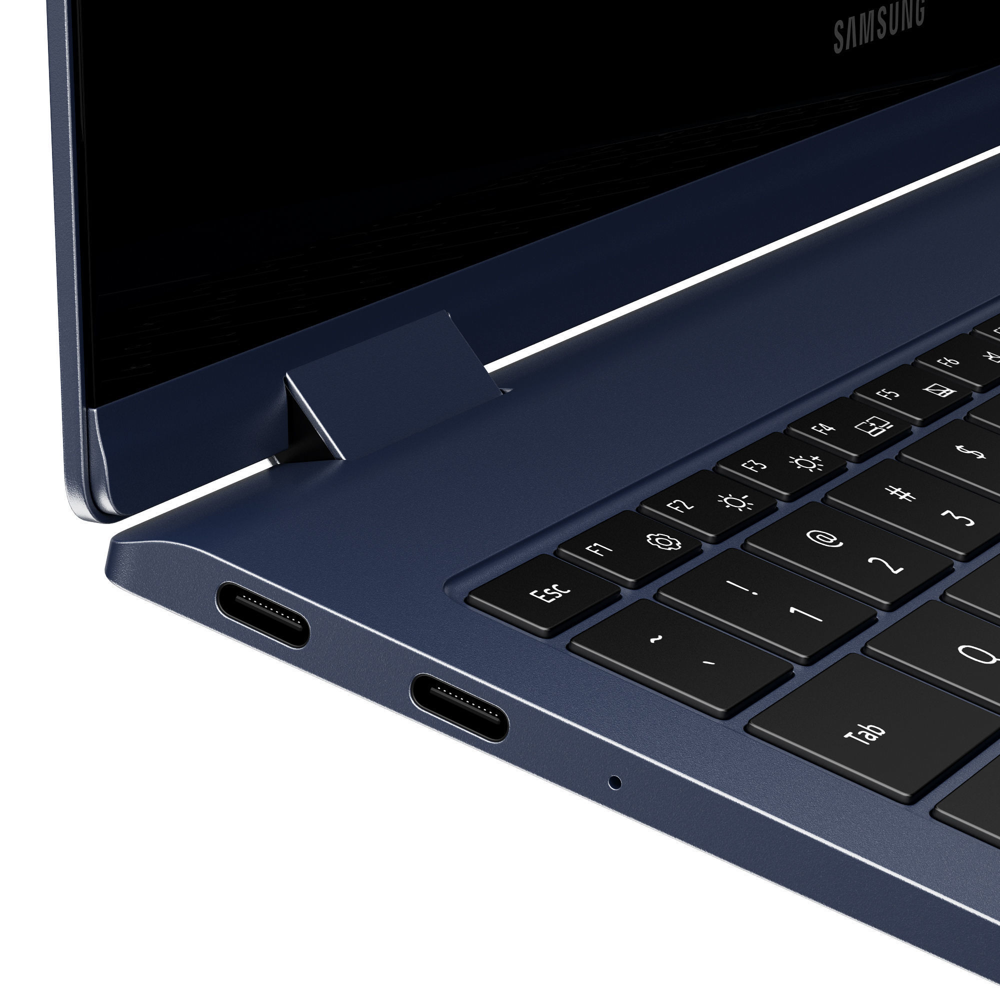 Galaxy Book Pro 360 Laptop 2021 by Samsung 3D model_1
