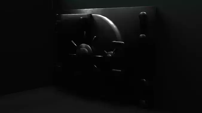 savee bank vault 3D model