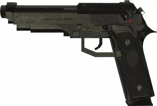 Beretta M9 3D model