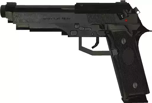 Beretta M9 3D model