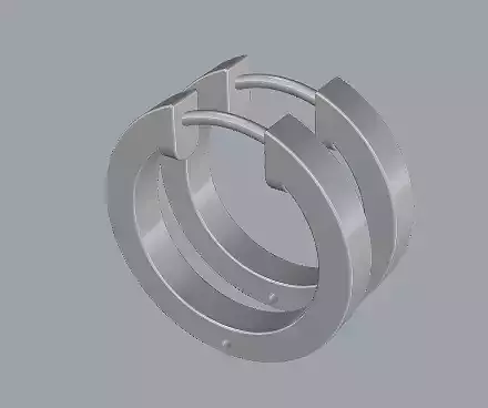 Sterling Silver Hoop Earrings