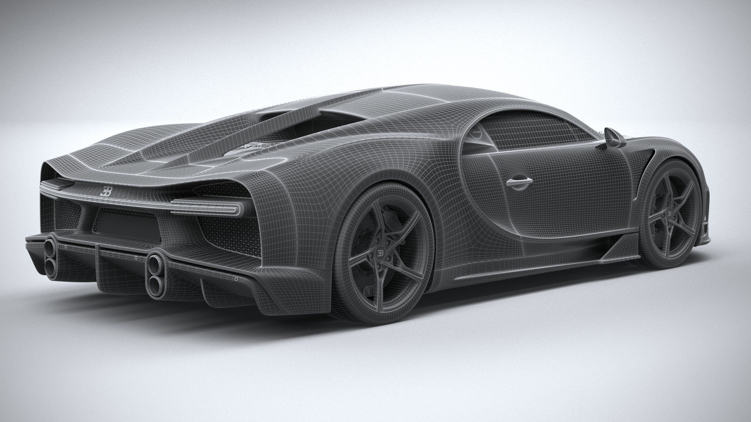 Bugatti Chiron Super Sport 2022 3D model_30