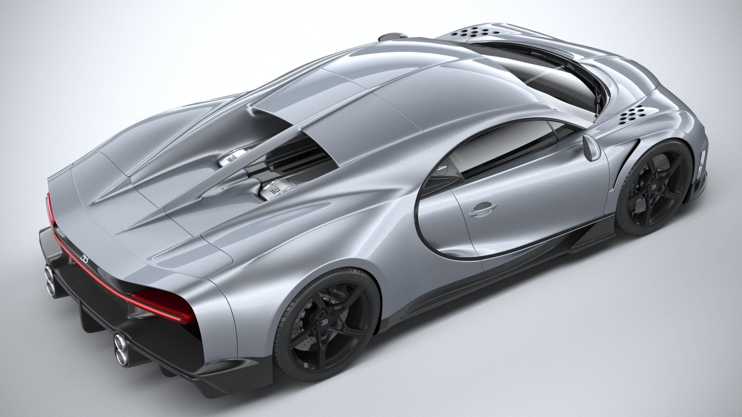 Bugatti Chiron Super Sport 2022 3D model_10