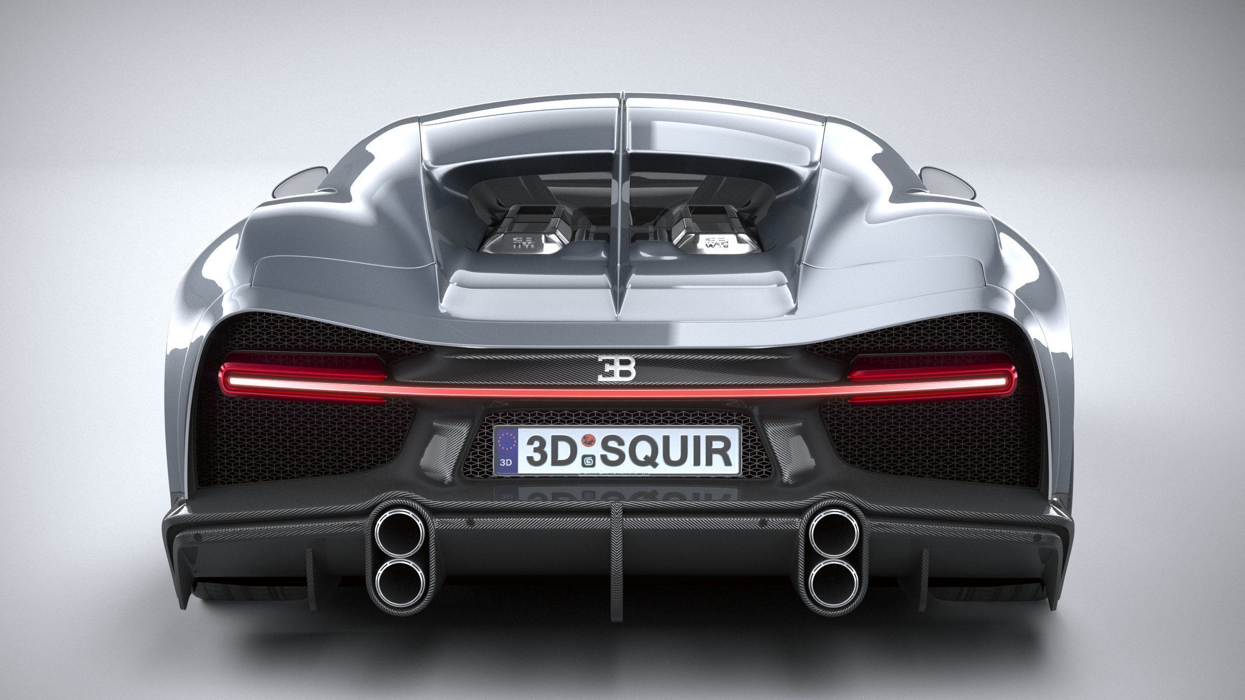 Bugatti Chiron Super Sport 2022 3D model_4