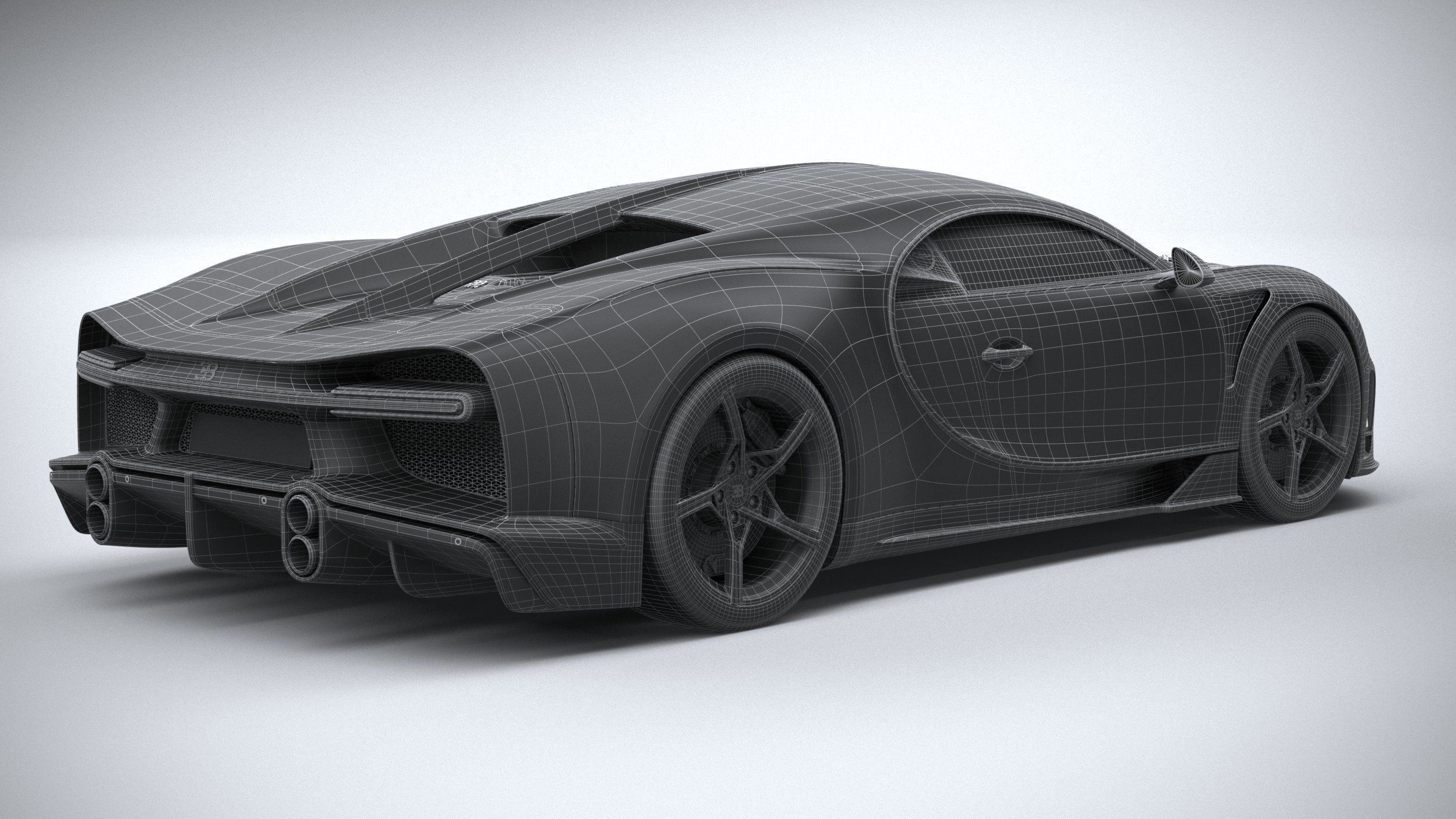 Bugatti Chiron Super Sport 2022 3D model_32