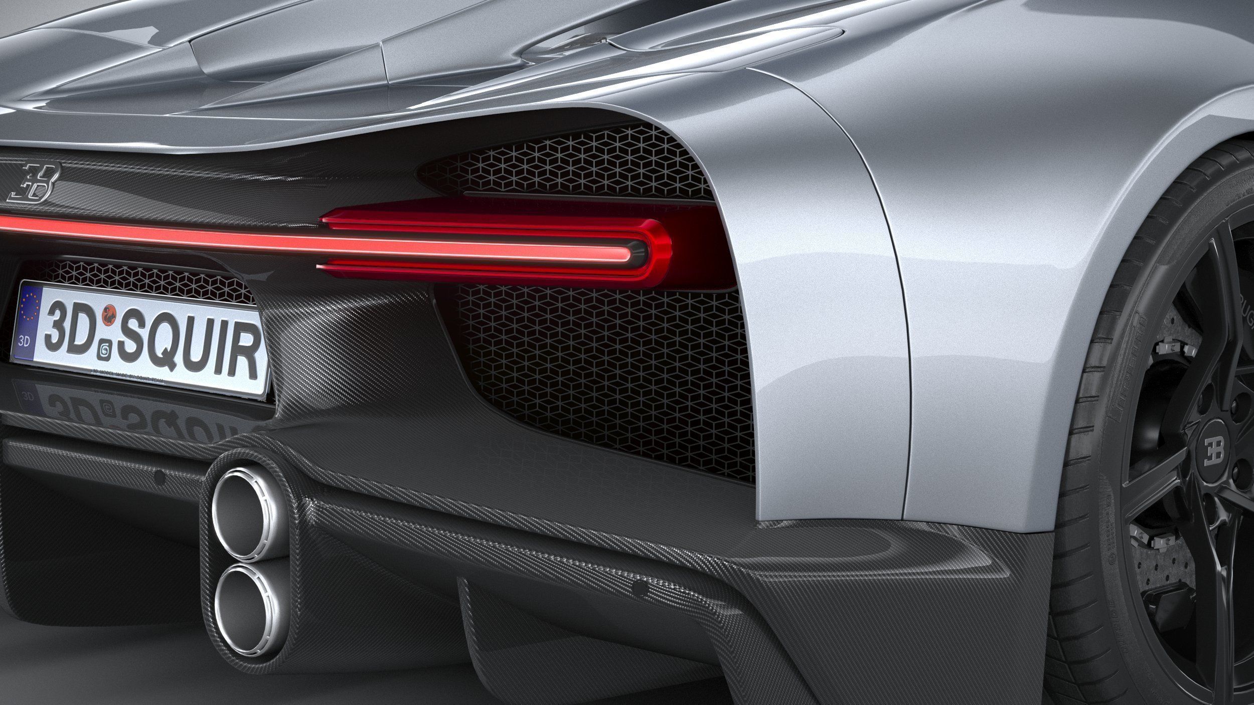 Bugatti Chiron Super Sport 2022 3D model_18