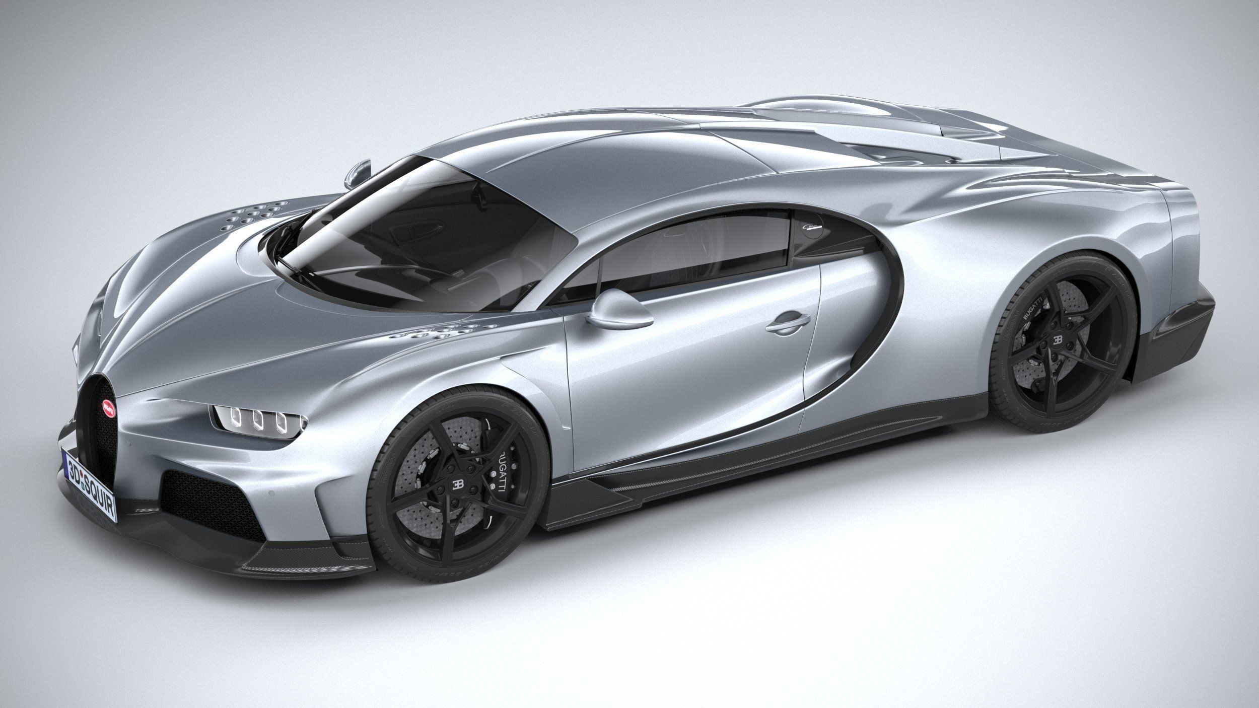 Bugatti Chiron Super Sport 2022 3D model_7