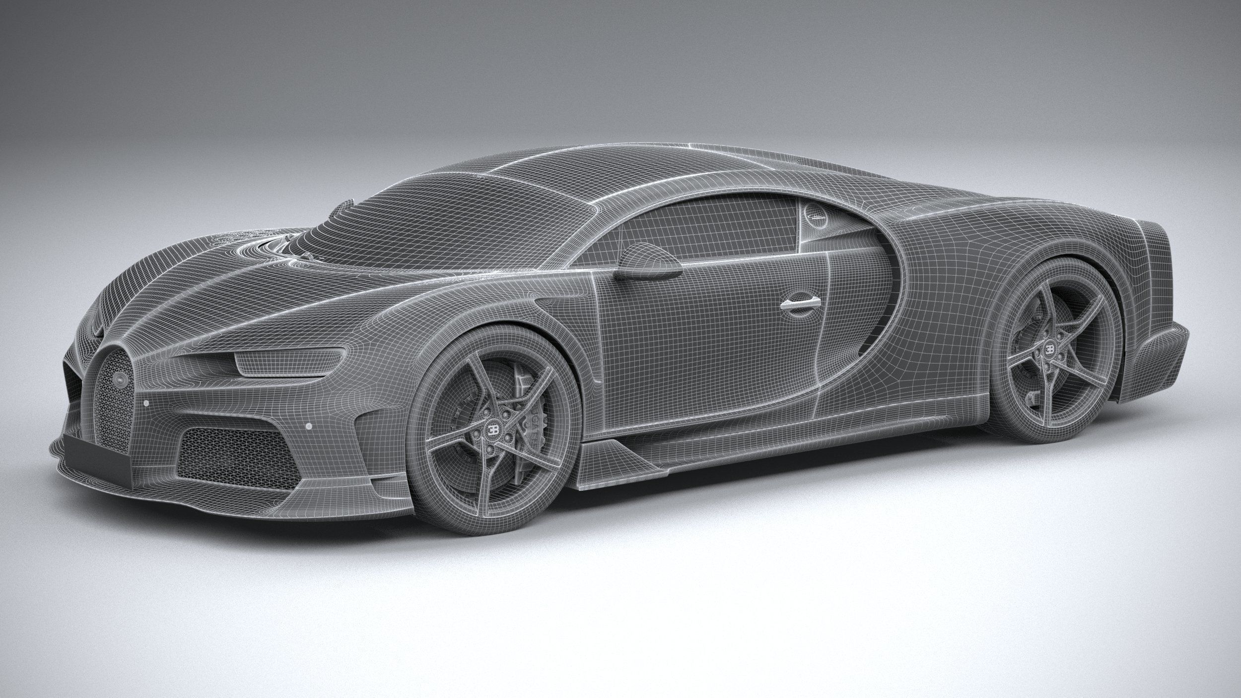 Bugatti Chiron Super Sport 2022 3D model_29