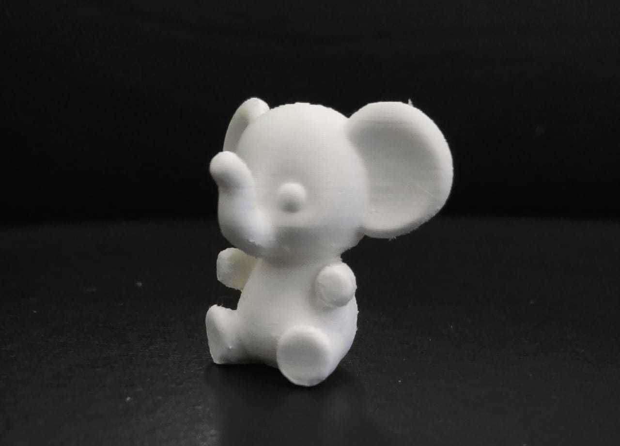 Little Elephant 3D print model_9