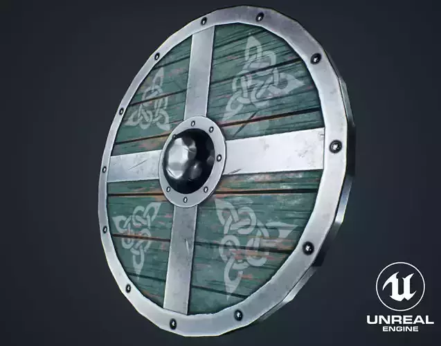 Viking Weapons - Flat Shield V