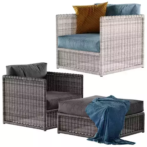 Serena and Lily Pacifica armchair