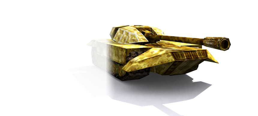 Combat tank free Low-poly 3D model_9
