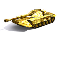 Combat tank free Low-poly 3D model_11
