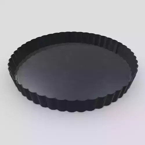 Baking Tin 2 Low-poly 3D model