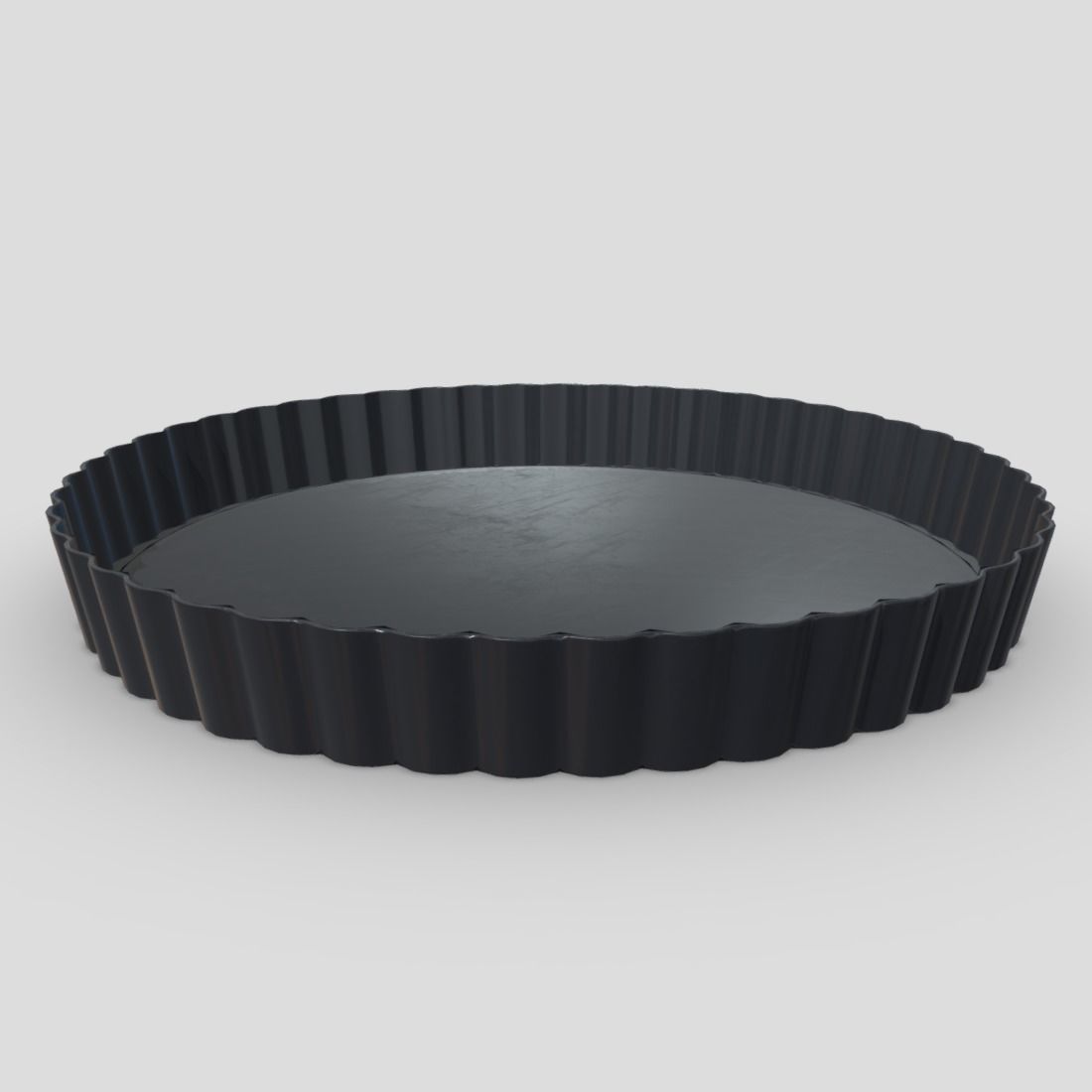 Baking Tin 2 Low-poly 3D model_11