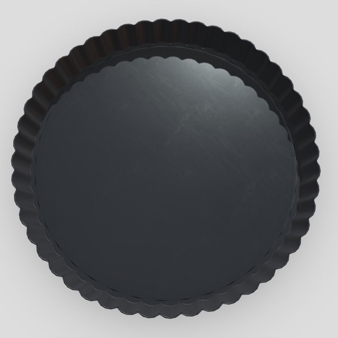 Baking Tin 2 Low-poly 3D model_7