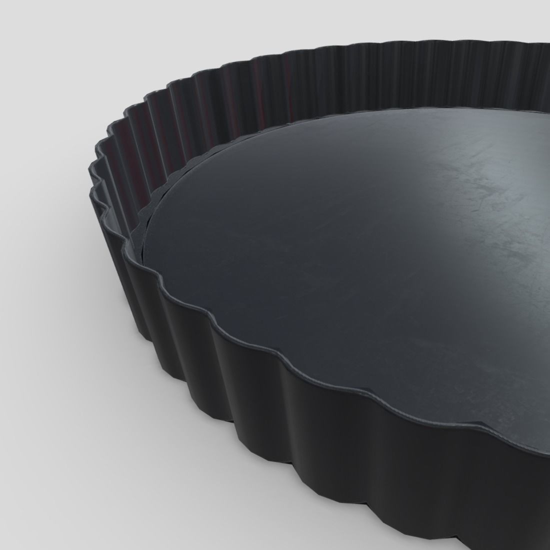 Baking Tin 2 Low-poly 3D model_13