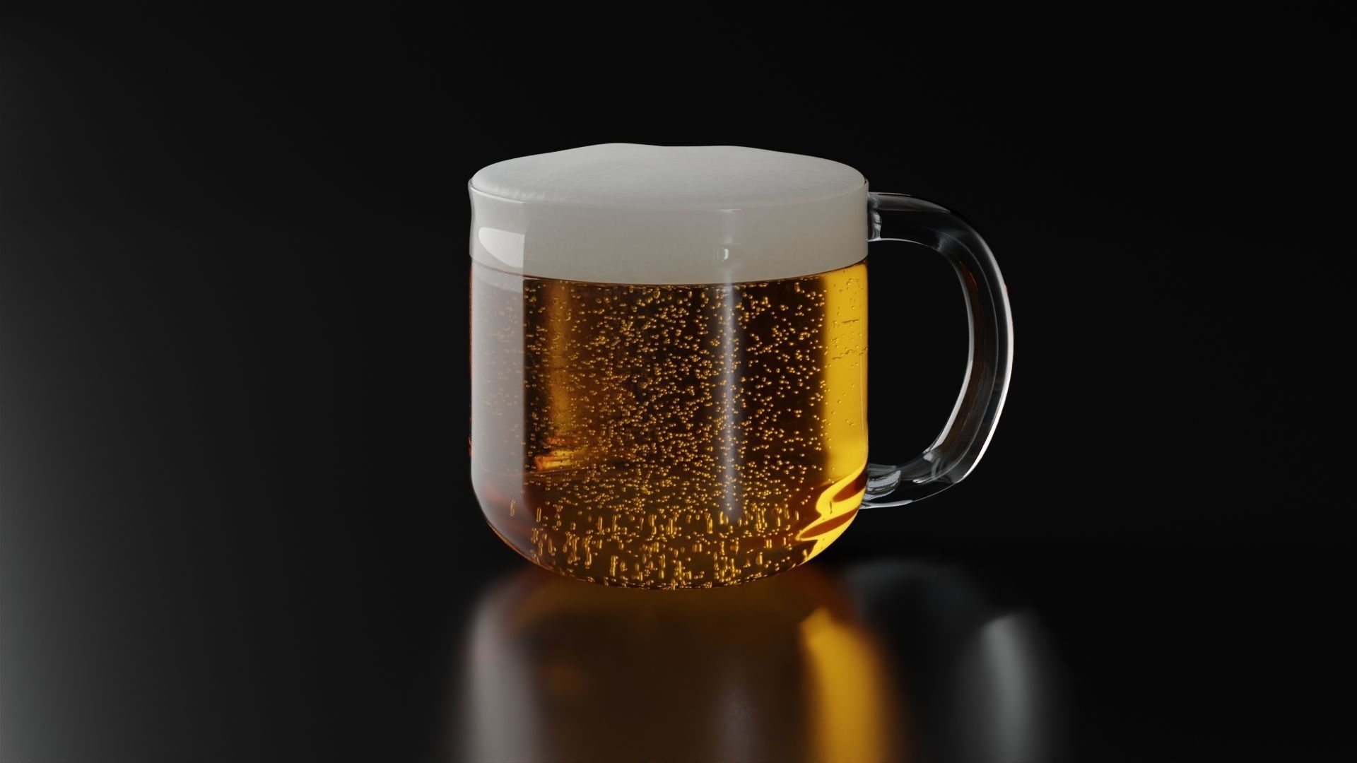Beer Glass 8 3D model_8